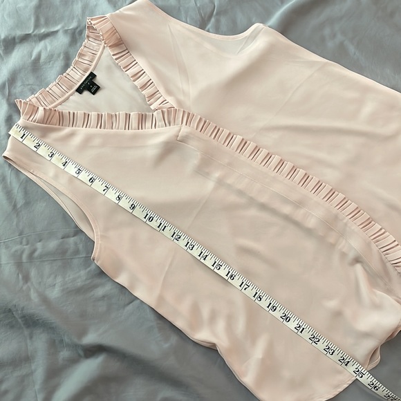 Ann Taylor Women’s pink sleeveless blouse | size medium - Picture 6 of 6